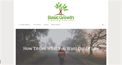 Desktop Screenshot of basicgrowth.com