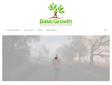 Tablet Screenshot of basicgrowth.com
